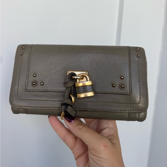 Chloe Paddington Leather Wallet • Padlock & Key • Authentic COA - Picture 15 of 15